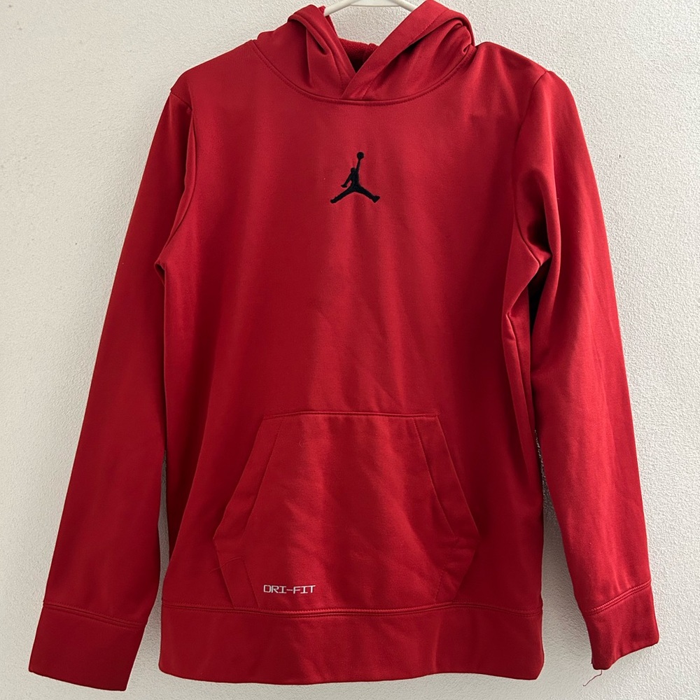 Jordan Red Fleece Hoodie XL